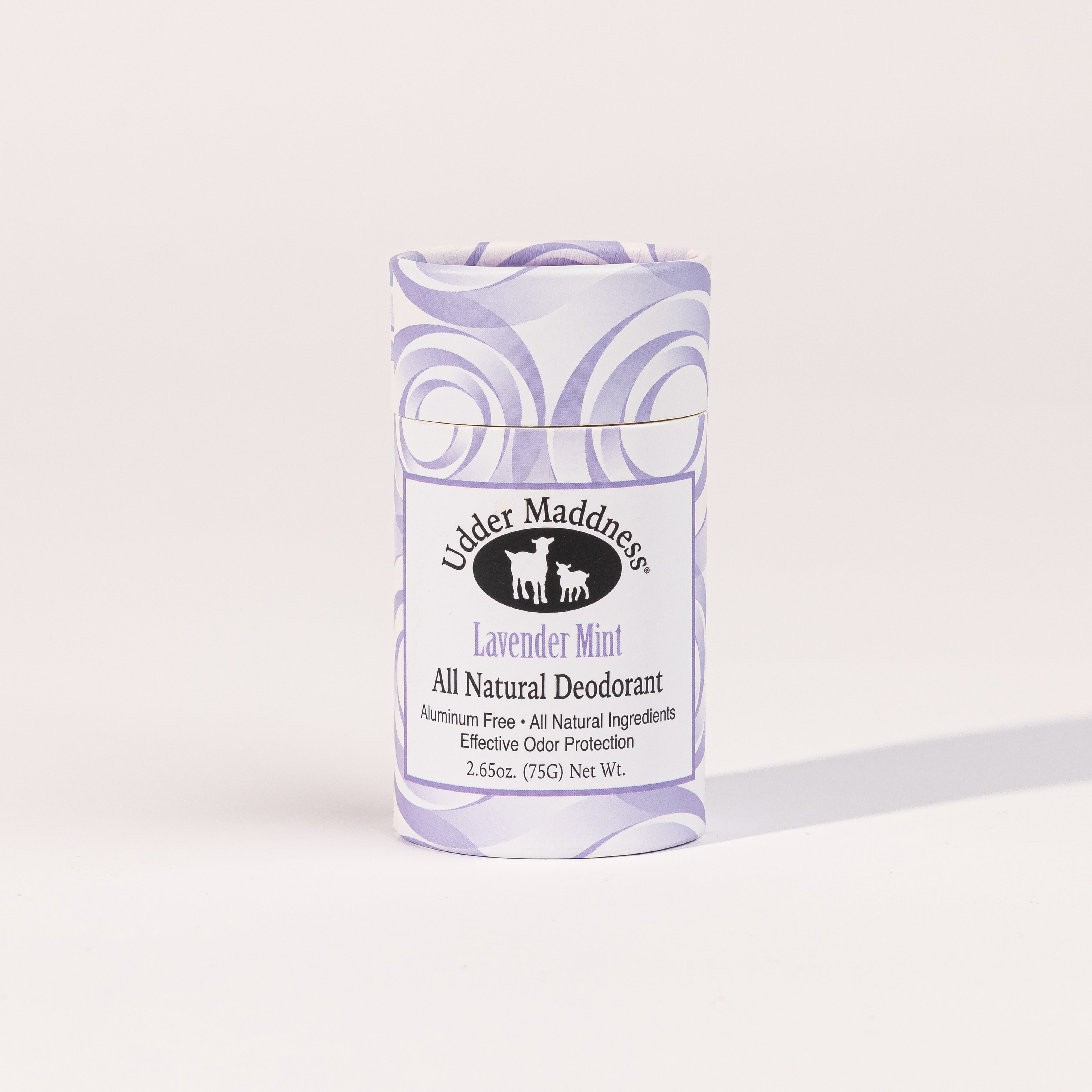 Madd House Hill Udder Maddness Lavender Mint Natural Deodorant — aluminum free, all-natural ingredients, effective odor protection, 2.65 oz