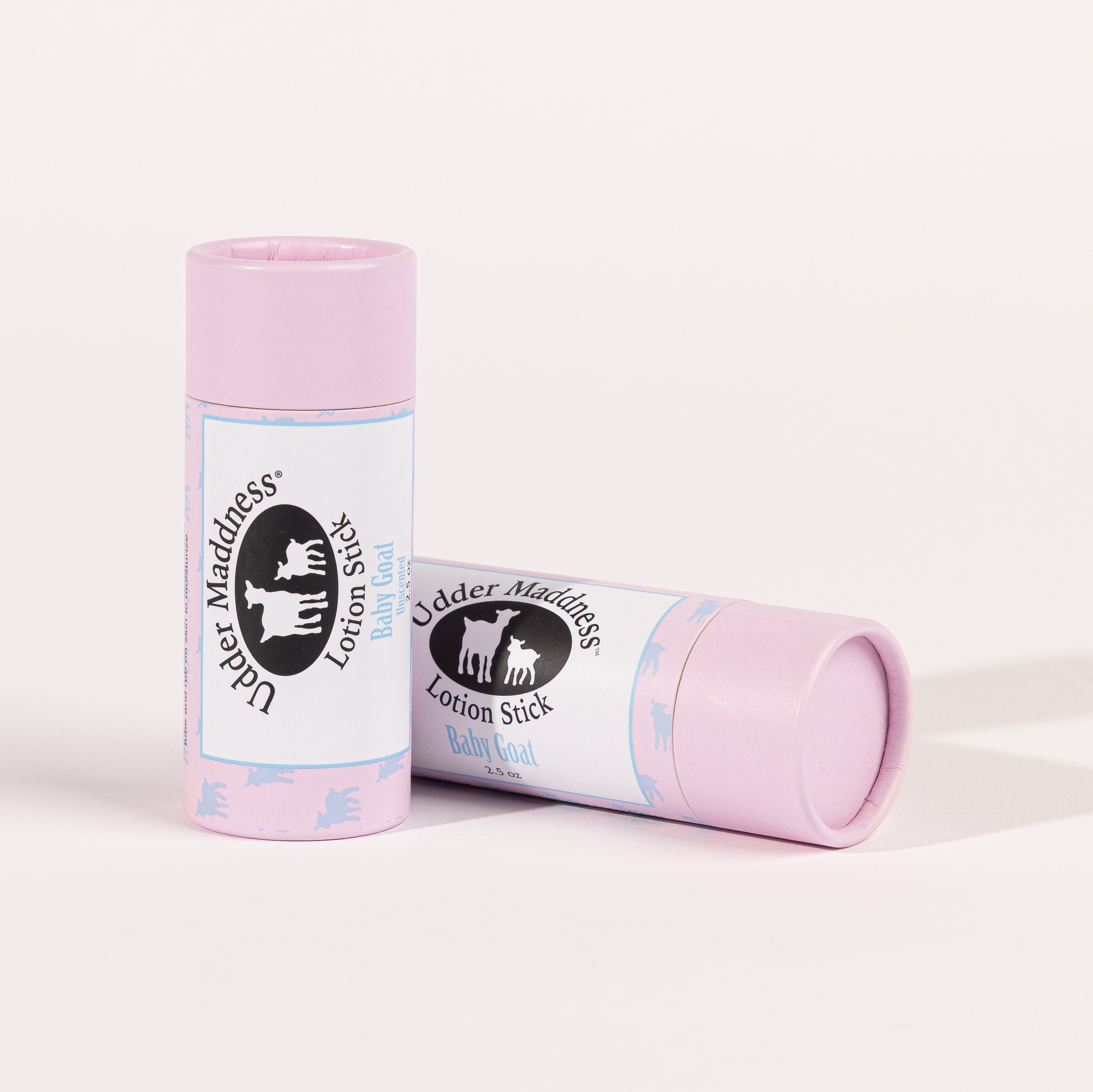 Madd House Hill Udder Maddness Baby Goat Unscented Lotion Stick  all-natural moisturizing goat milk lotion stick, 2.65 oz