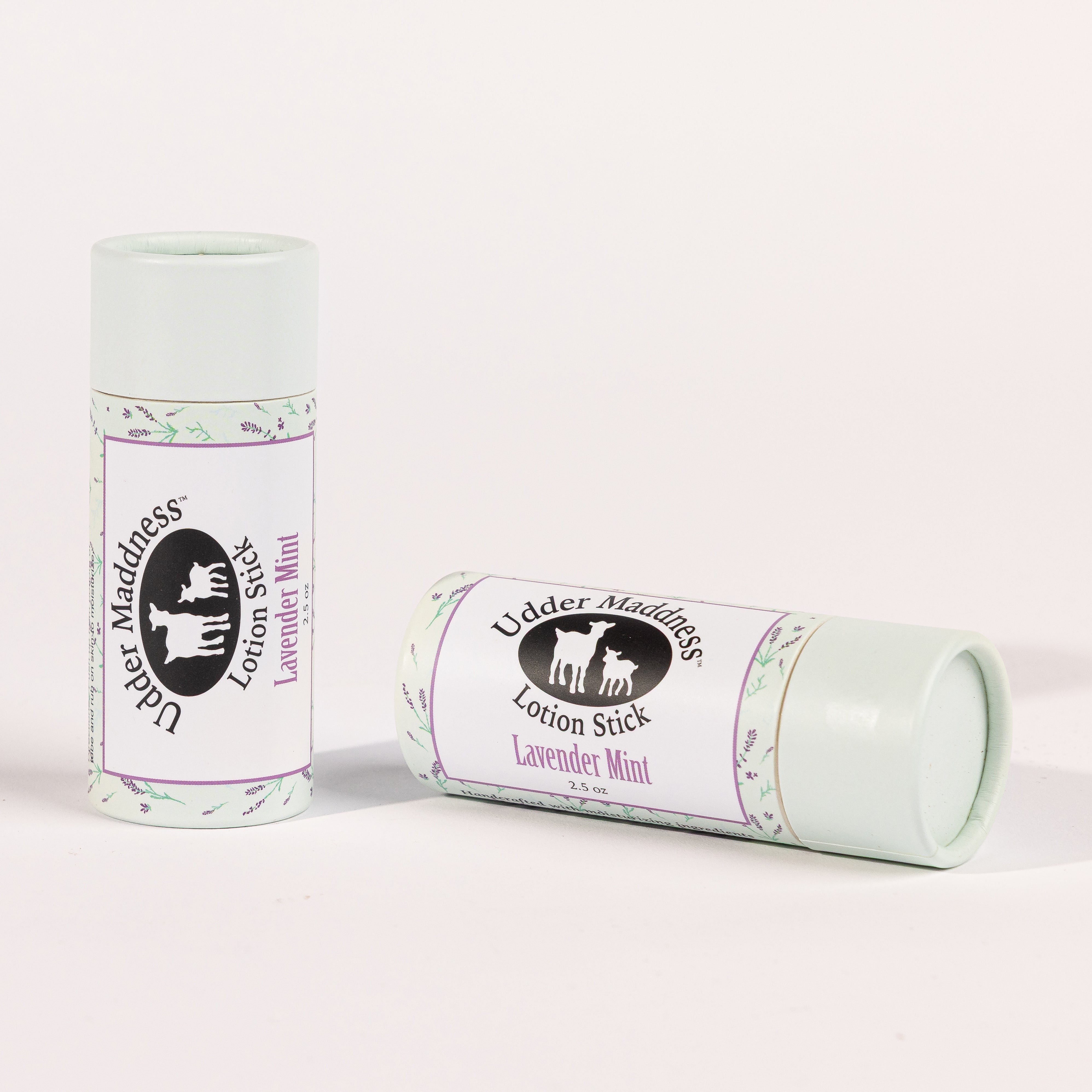 Madd House Hill Udder Maddness Lavender Mint Goat Milk Lotion Stick — two pack, all-natural goat milk moisturizing lotion stick, 2.65 oz