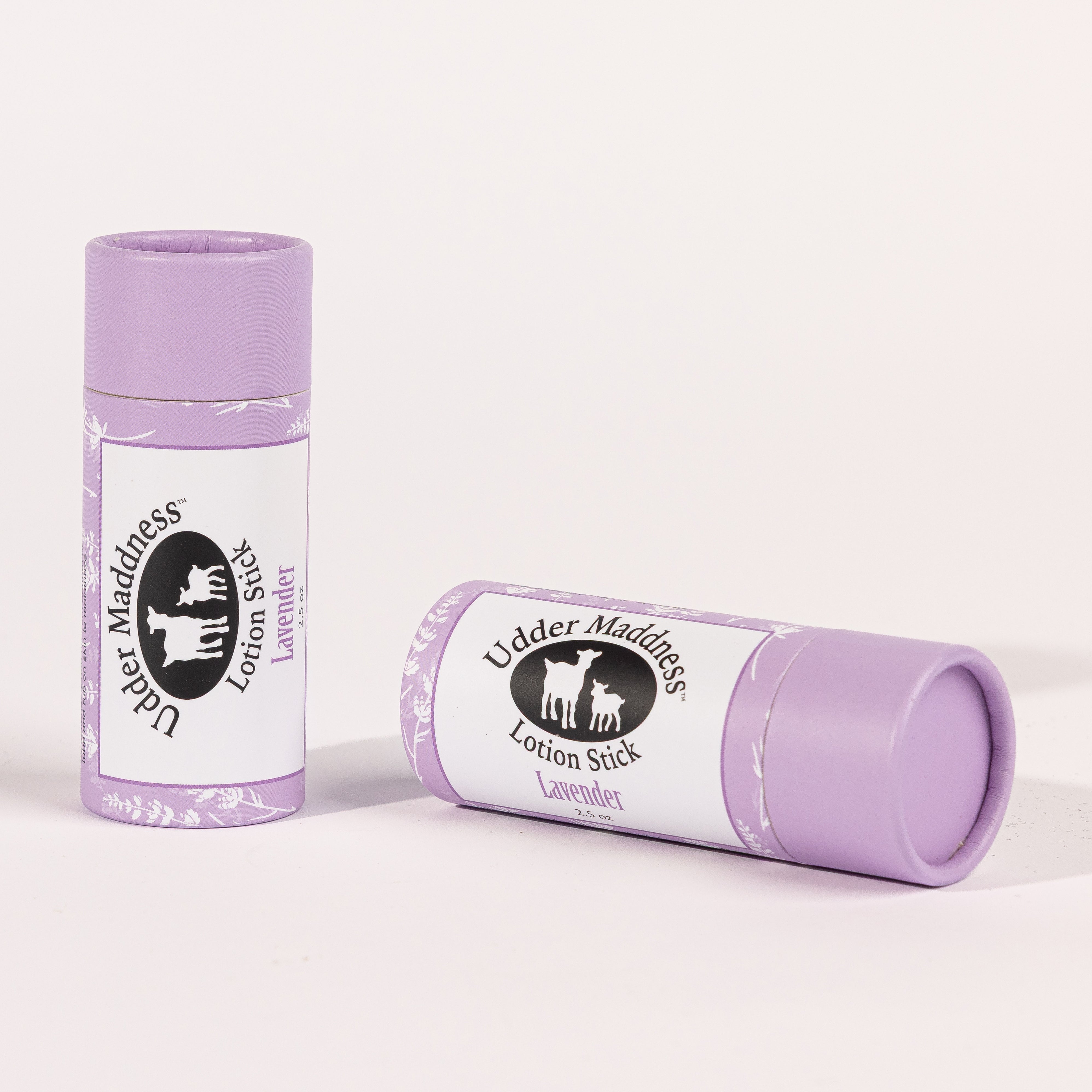 Madd House Hill Udder Maddness Lavender Goat Milk Lotion Stick — two pack, all-natural goat milk moisturizing lotion stick, 2.65 oz