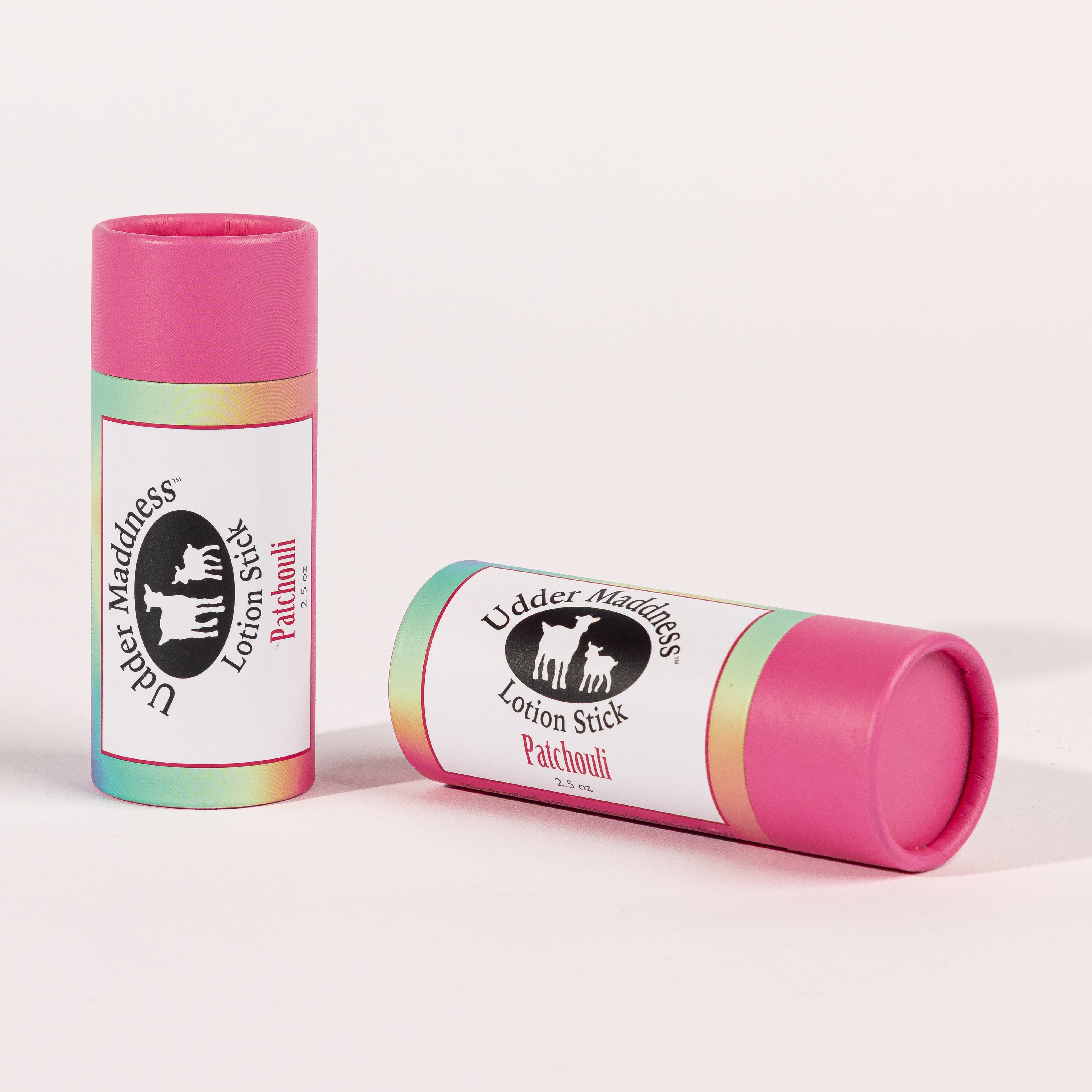 Madd House Hill Udder Maddness Patchouli Goat Milk Lotion Stick — two pack, all-natural goat milk moisturizing lotion stick, 2.65 oz