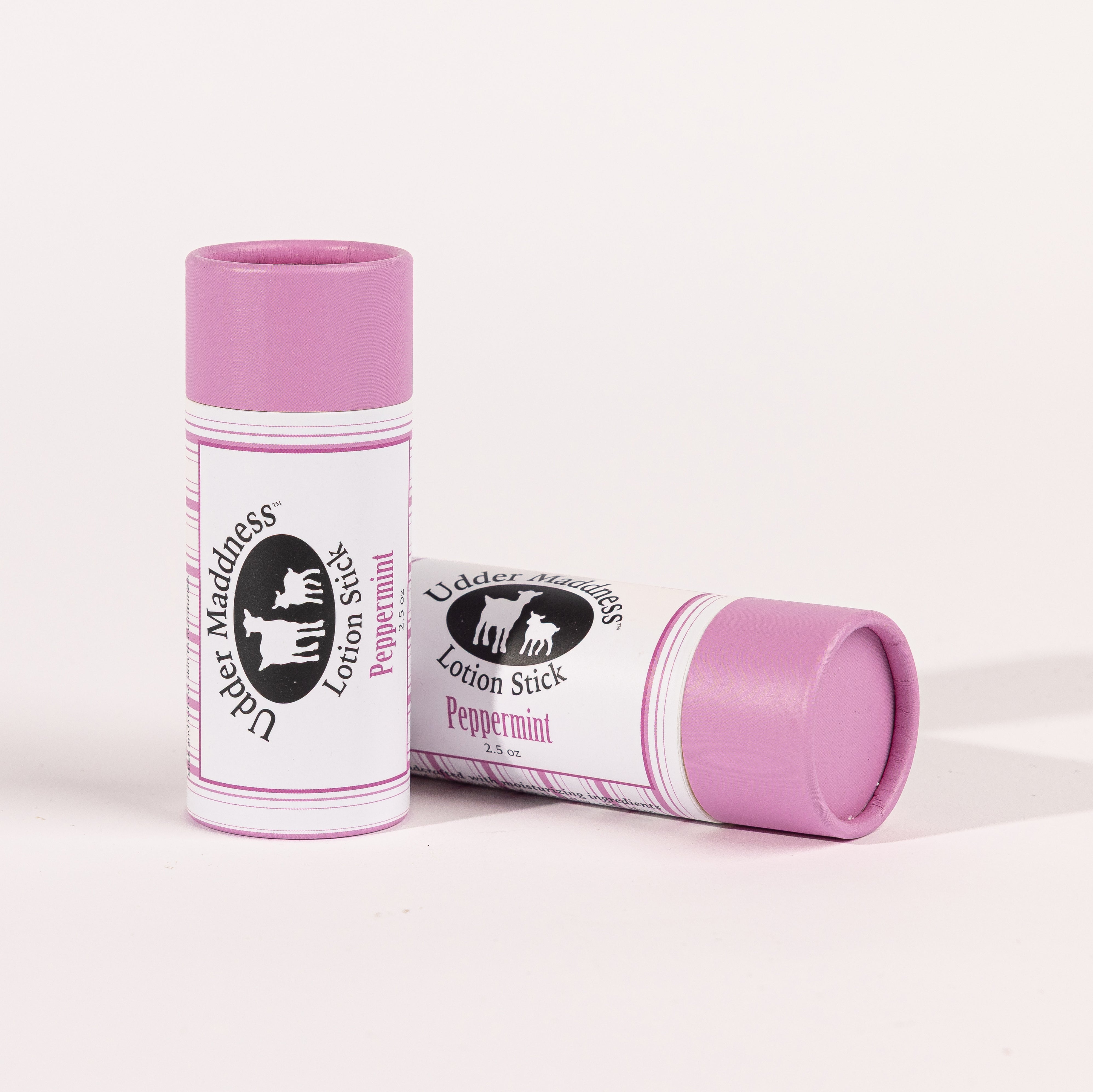 Madd House Hill Udder Maddness Peppermint Goat Milk Lotion Stick — all-natural moisturizing goat milk lotion stick, 2.65 oz