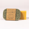 Soap Lift — eco-friendly bio plastic soap dish in green, keeps soap high and dry, BPA and phthalate free, made in USA